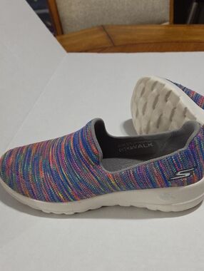 Skechers Multicolor Knit Slip-On Go Walk Sneaker